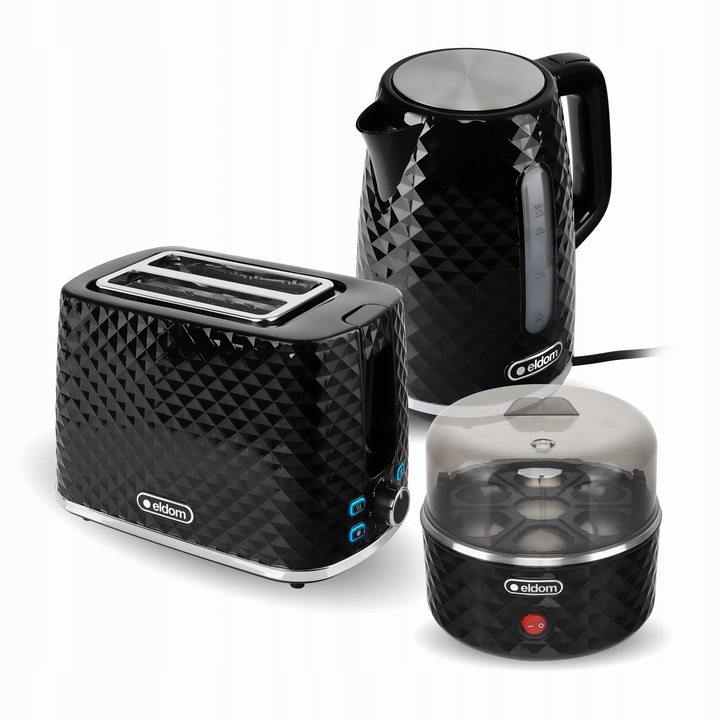 Jajowar do gotowania jajek miarka ELDOM EM101C automat do 7 Jaj