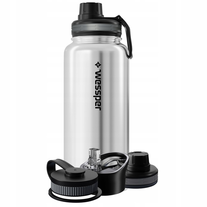 Kubek termiczny dla dzieci do szkoły termos na herbatę wymienne ustniki 1l