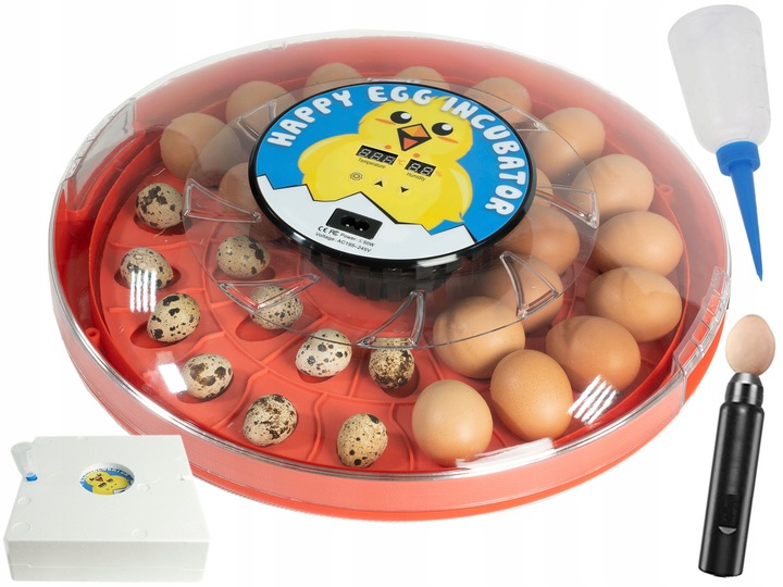 INKUBATOR klujnik wylęgarka do 30 JAJ drób kaczki