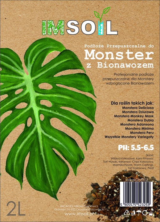 IMSOIL Ziemia Dedykowana do MONSTERY 10L