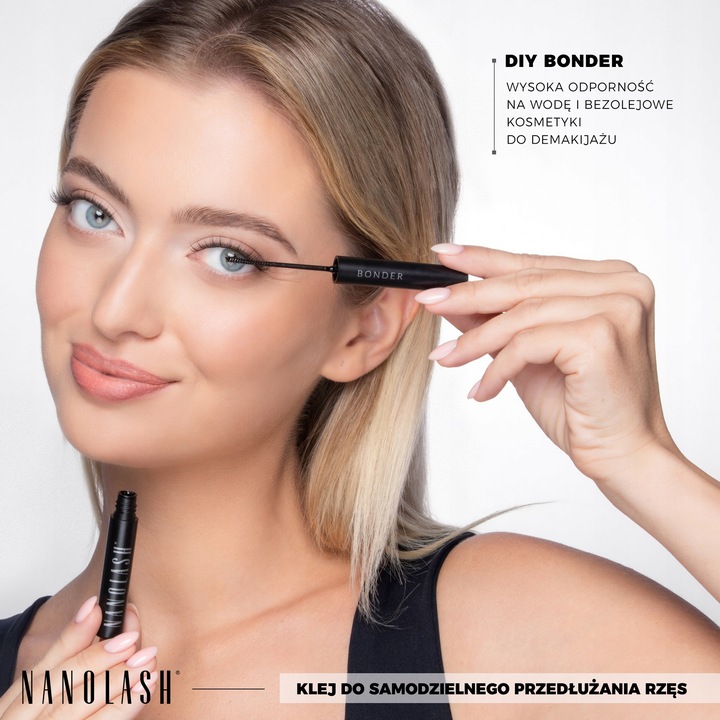 Bonder do rzęs do samodzielnej aplikacji Nanolash 5ml przedłużanie rzęs DIY
