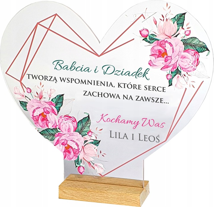 PREZENT NA DZIEŃ BABCI I DZIADKA STATUETKA