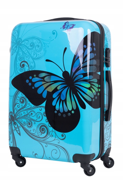 WALIZKA ŚREDNIA PODRÓŻNA KÓŁKA BAGIA 20 X WZÓR XL