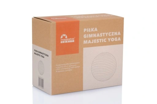 PIŁKA GIMNASTYCZNA FITNESS 65 CM MAJESTIC SPORT