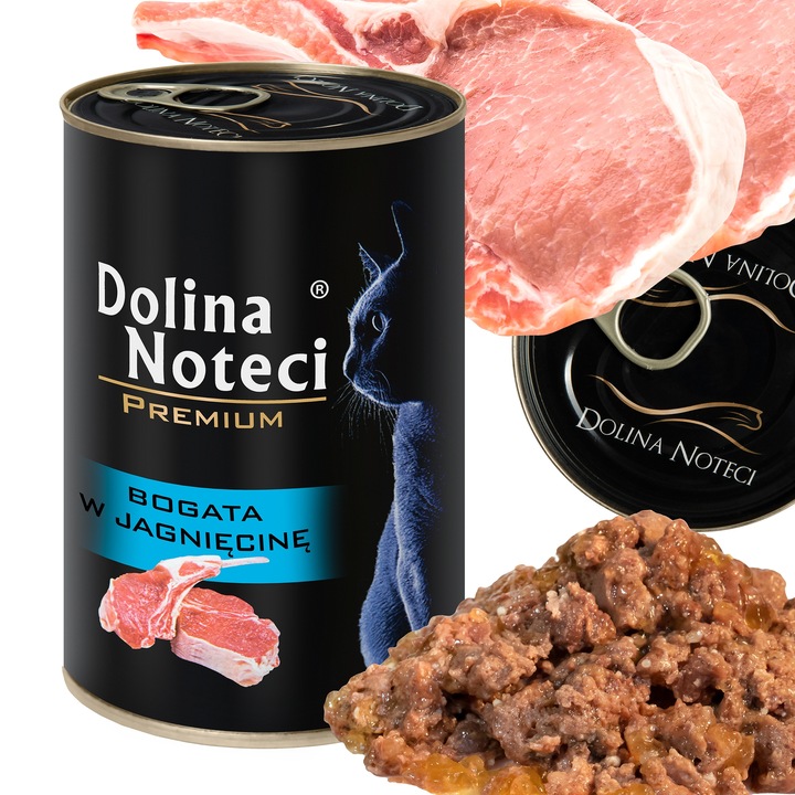 MOKRA KARMA DLA KOTA W GALARETCE DOLINA NOTECI PREMIUM MIX SMAKÓW 24 x