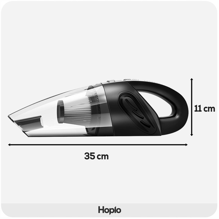 ODKURZACZ SAMOCHODOWY Bezprzewodowy AKUMULATOROWY Ręczny 120W HEPA