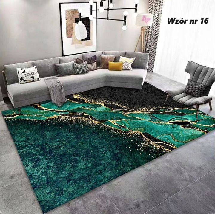 DYWAN DO SALONU 100x150 CM NOWOCZESNE WZORY ANTYPOŚLIZGOWY LOFT XL!!