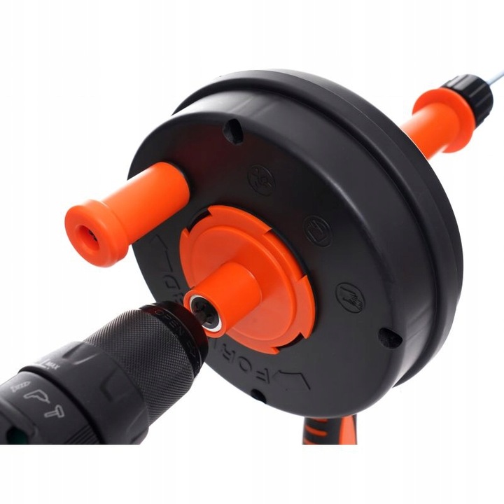 SPIRALA KANALIZACYJNA 7,6m do przetkania rur na wkrętarkę KD11765