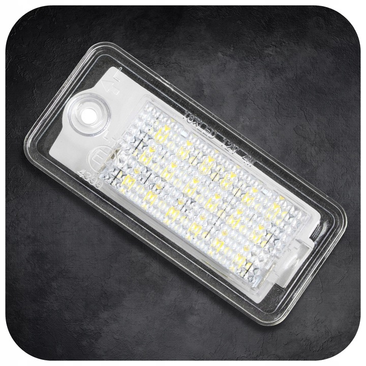 Podświetlenie Lampki LED Tablicy Rejestracyjnej Audi A3 8P A4 B6 B7 A6