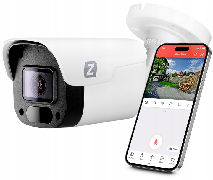 ZESTAW MONITORINGU 4MP IP POE 4 KAMERY 4MPx 1TB PODGLĄD APLIKACJA DETEKCJA