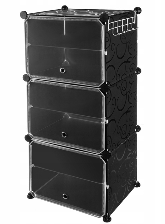 Szafka Modułowa Szafa Regał na Buty Półki Organizer Garderoba 6