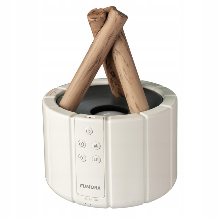 NAWILŻACZ POWIETRZA DYFUZOR LAMPKA NOCNA EFEKT PŁOMIENIA KOMINEK