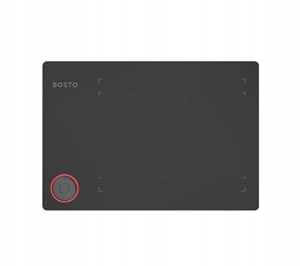 Tablet graficzny Bosto T608 188 x 145 mm 5080 lpi USB-C dla grafika Czarny