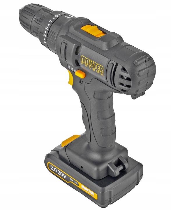 WIERTARKO Wkrętarka UDAROWA akumulatorowa 20V Li-Lon 2x AKU MP0423