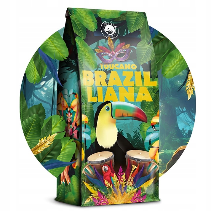 Kawa ziarnista 1kg x2 Bossa Nova + Toucano 100% Arabica +GRATIS