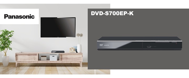 Panasonic DVD-S700 Odtwarzacz DVD USB HDMI-CEC