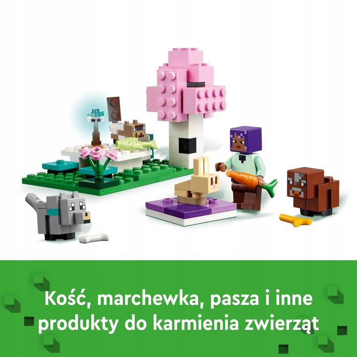 LEGO Minecraft Rezerwat zwierząt 21253 .