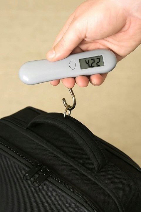 CYFROWA WAGA DO WALIZEK BAGIA PREMIUM MAX 50KG. WAGA TURYSTYCZNA KOLORY