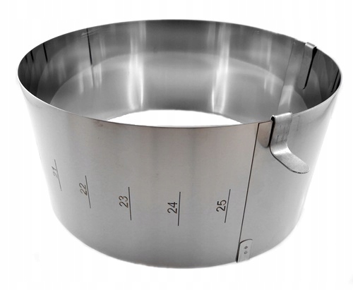 RANT OPASKA DO TORTU REGULOWANA TORTOWNICA FORMA PODZIAŁKA 18-30 H15cm