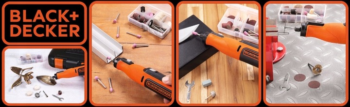 Black Decker Narzędzie wielofunkcyjne oscylacyjne 300W MT300KA