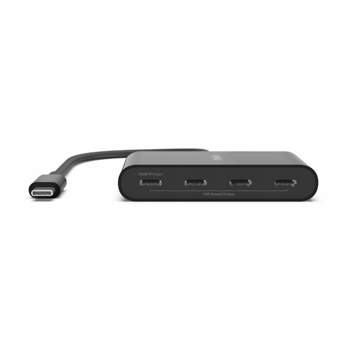 Stacja, hub USB-C do laptopa Belkin AVC018, USB-C 3.2 gen2 na 4 porty USB-C