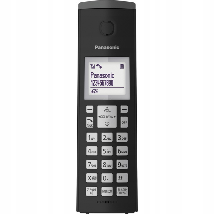 Telefon bezprzewodowy Panasonic KX-TGK210 DECT LCD