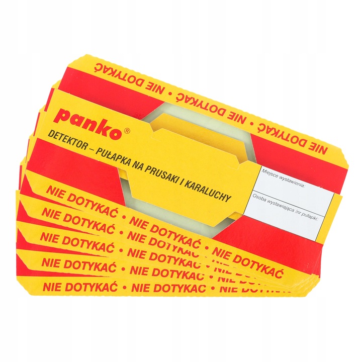 5X LEP PUŁAPKA KLEJ NA KARALUCHY I PRUSAKI PANKO