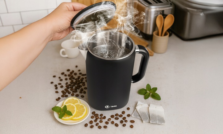 Czajnik elektryczny z regulacją temperatury 1.7L 1500W ISAJ KT1