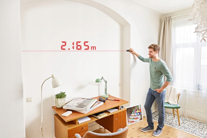 DALMIERZ LASEROWY EASYDISTANCE 20 BOSCH zasięg 20 metrów