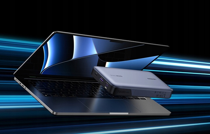 UGREEN POJEMNY POWERBANK 20000MAH DO TELEFONU POWER BANK PD 100W USB-C