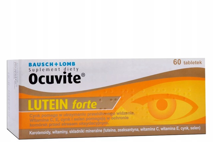 OCUVITE LUTEIN FORTE 60 tabletek