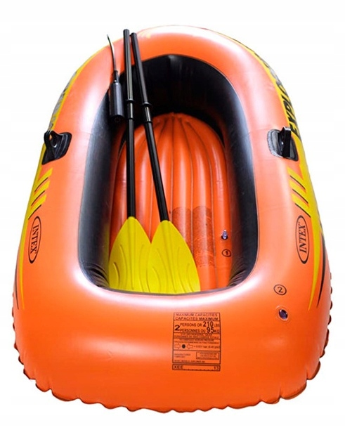 Ponton Intex Explorer 200 2os. Pompka + Wiosła 58357 MODEL 2024