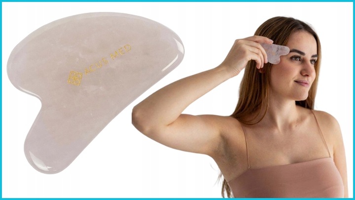 KAMIEŃ GUA SHA DO MASAŻU JADEITOWY SERCE SOLIDNY NATURALNY EKOLOGICZNY