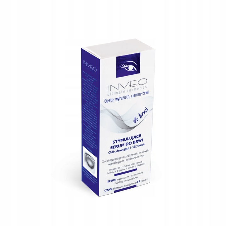 ODŻYWKA DO BRWI SERUM INVEO PRZYŚPIESZAJĄCE WZROST SKUTECZNA