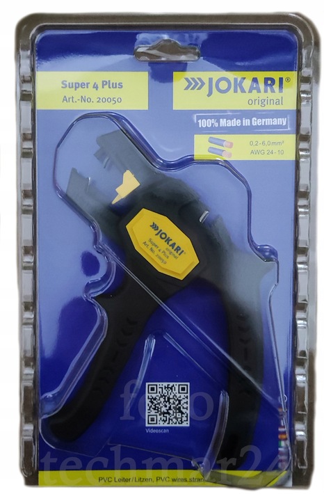 Ściągacz izolacji, szczypce automatyczne do kabli 0,2-6,0mm J20050