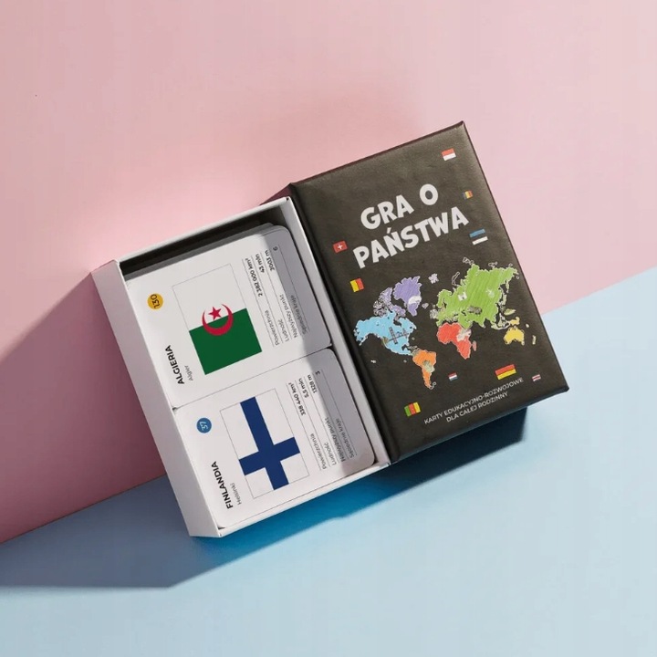 Memo Games - Gra karciana "O Państwa"