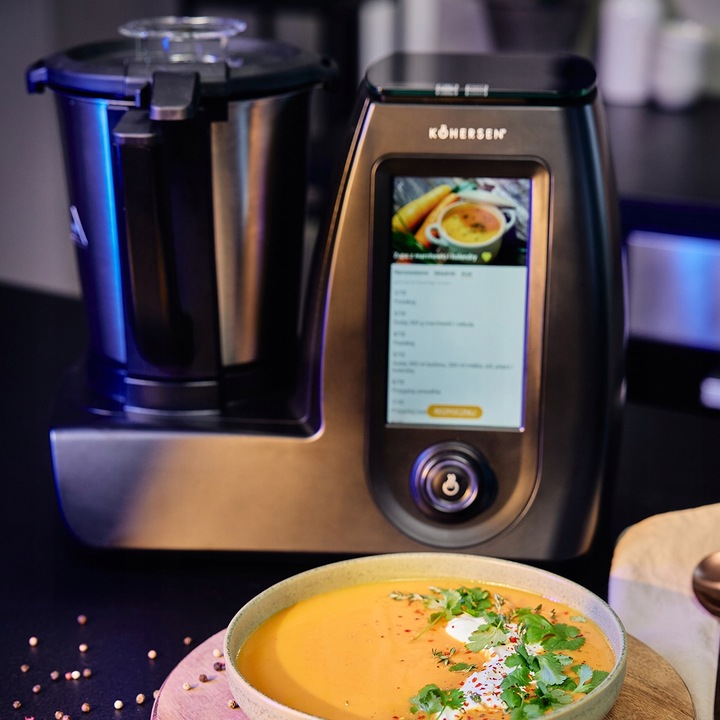 Robot kuchenny gotujący wielofunkcyjny Termorobot PRZEPISY Kohersen