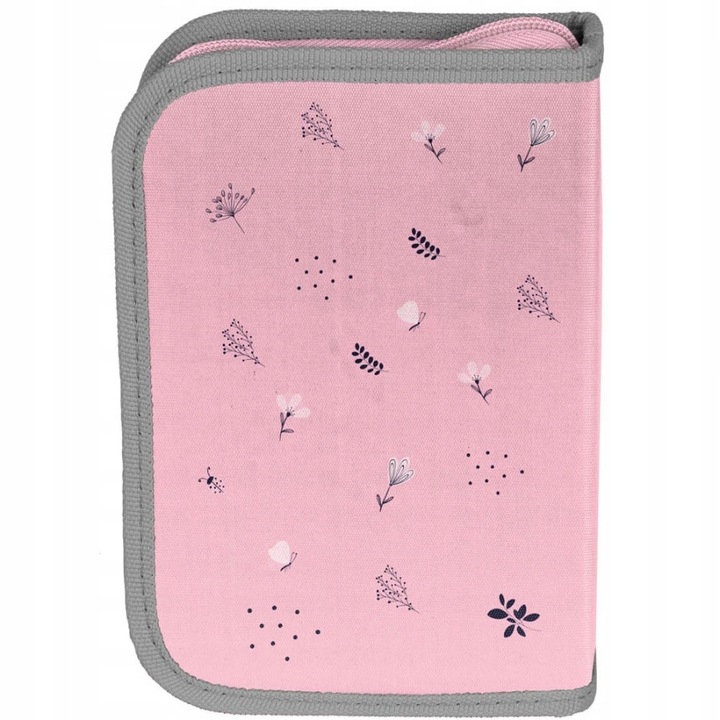 TORNISTER SZKOLNY PLECAK DLA DZIEWCZYNKI DO 1 KLASY KOT KOTEK 5 ELEMENTÓW