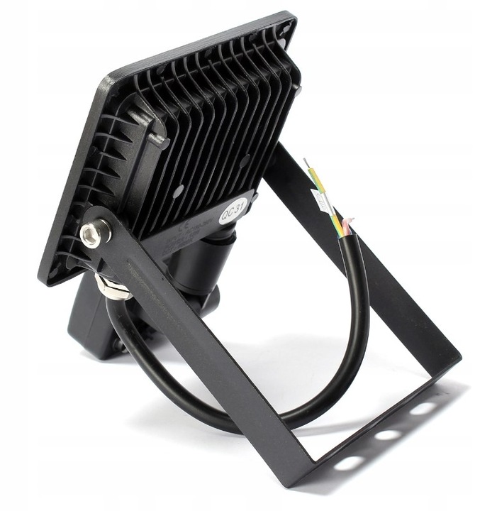 Naświetlacz LED 10W 900lm 6500K IP66 Czarny Czujnik Ruchu i Zmierzchu