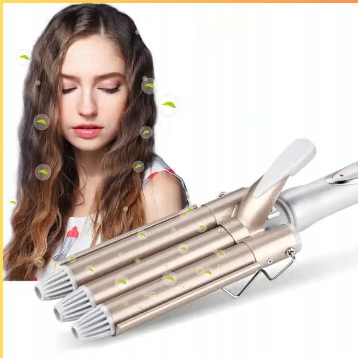 FALOWNICA DO WŁOSÓW GEMEI FALE LOKÓWKA WIELOFUNKCUJNA KRĘCENIE WŁOSÓW KARBO