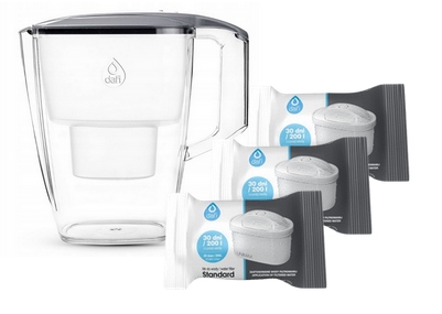 Dzbanek DAFI 4l + 3 x filtr wkład UNIMAX