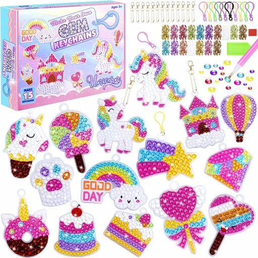 Haft Diamentowy Mozaika 3D Zawieszki dla dzieci