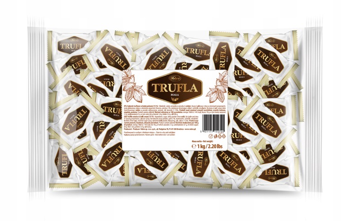 Cukierki Trufla Biała Vobro 1 kg