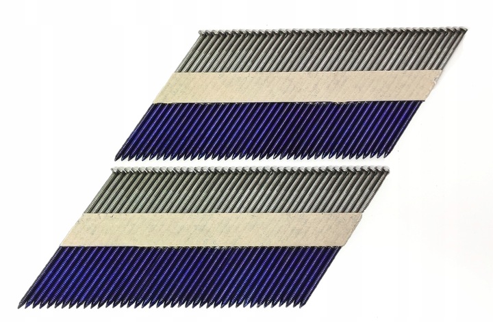 Gwoździe do gwoździarki łączone papierem 3,1x90mm 2000sz pierścieńowe