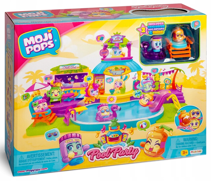 Zestaw figurek MAGIC BOX Moji Pops Pool Party