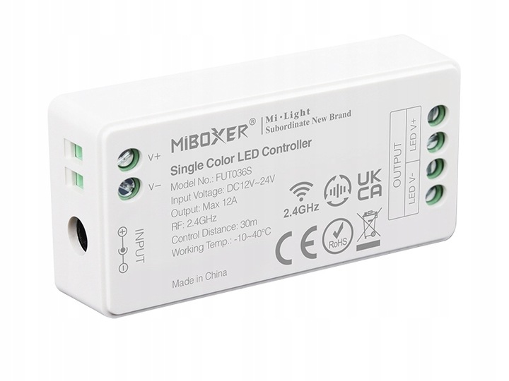 STEROWNIK ŚCIEMNIACZ naścienny MILIGHT LED MONO