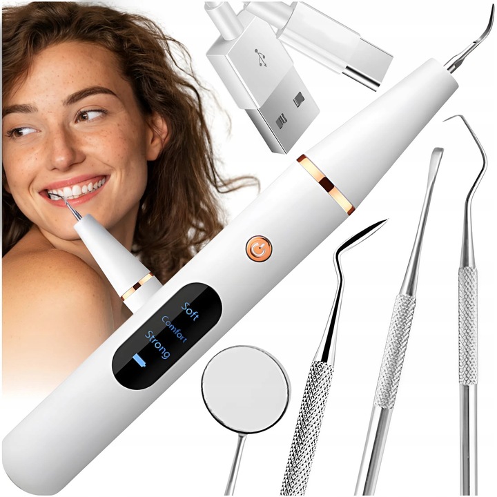 ULTRADŹWIĘKOWY SKALER DENTYSTYCZNY SMART DO USUWANIA KAMIENIA Z ZĘBÓW