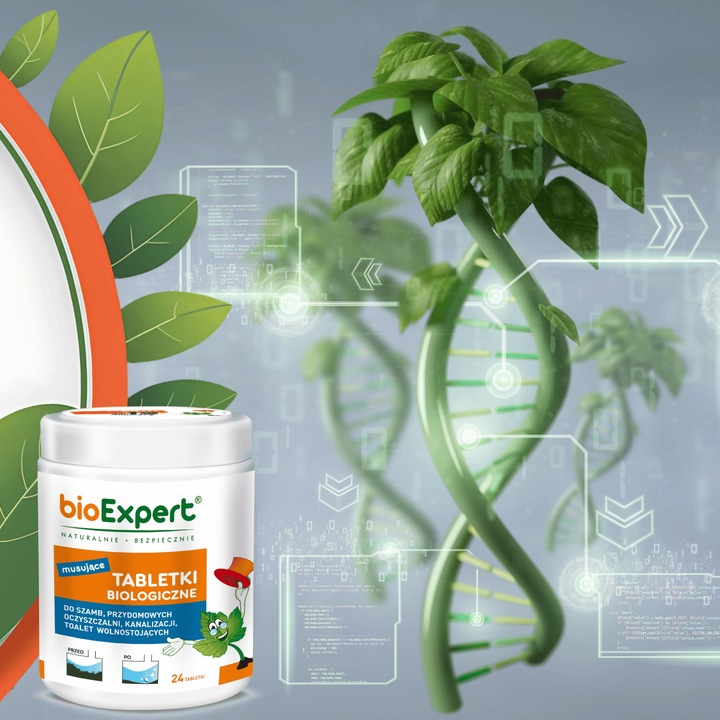 Bakterie do szamba Tabletki biologiczne na 2 LATA 24 szt BIOEXPERT