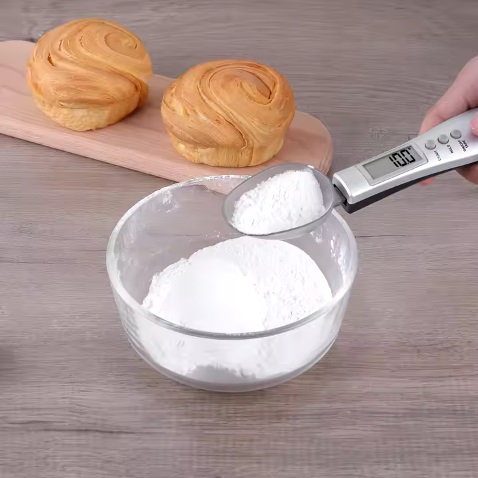 WAGA KUCHENNA ŁYŻKA ELEKTRONICZNA CYFROWA LCD PRECYZYJNA MIARKA DO