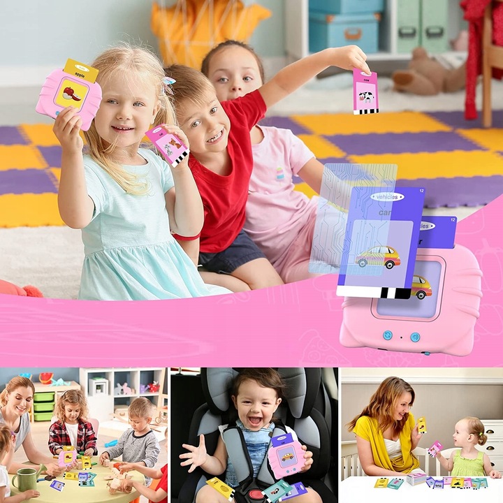 CZYTNIK KART ANGIELSKIEGO ZABAWKA DO WCZESNEJ NAUKI JĘZYKA 510 SŁÓWEK XXXL